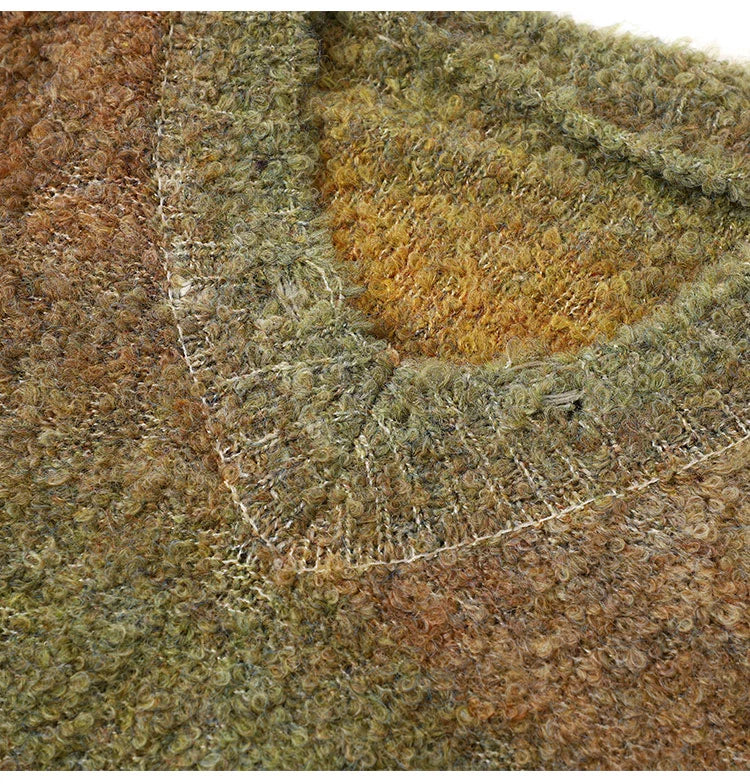 Y2K Gradient loose Sweater