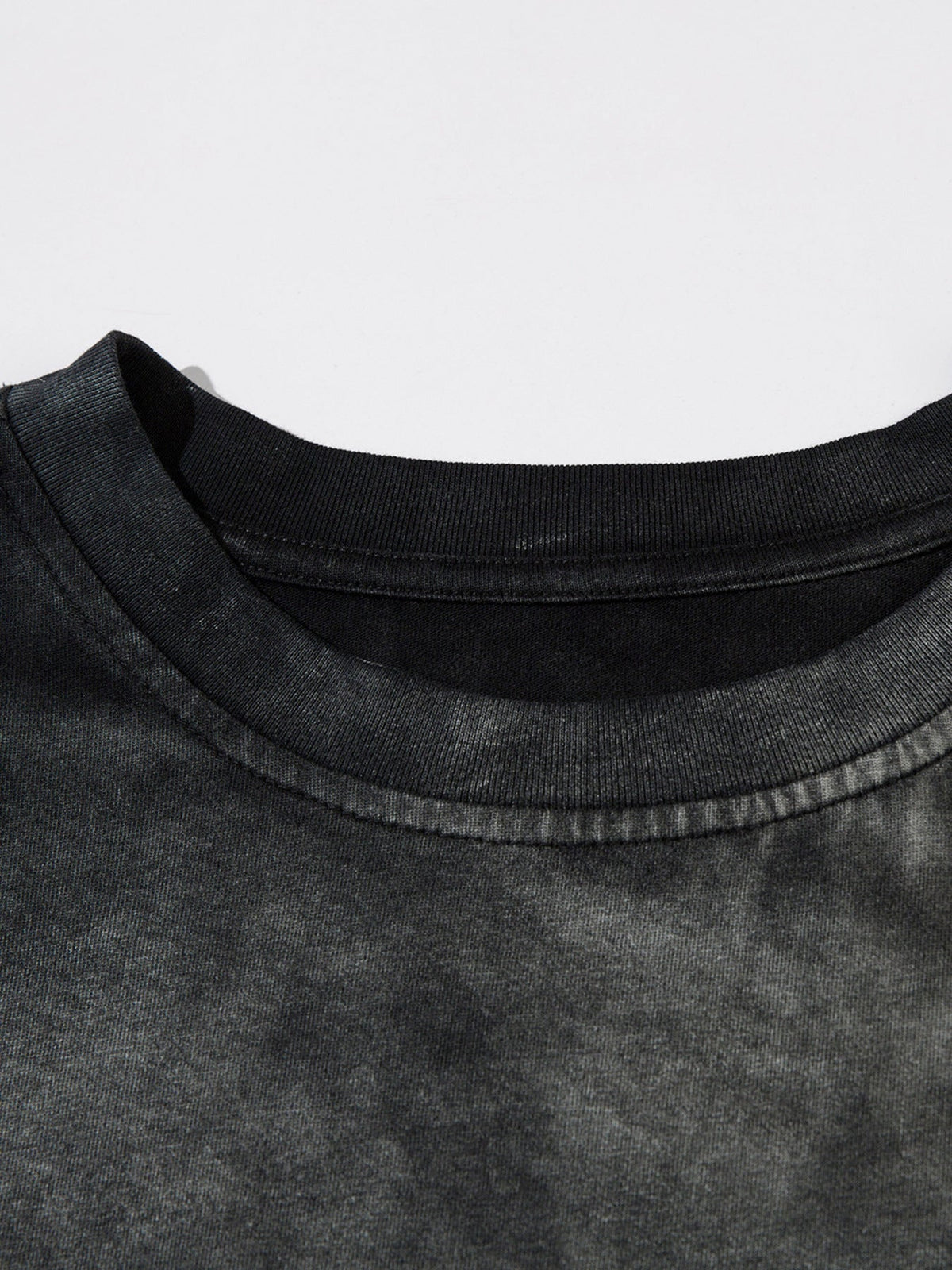 Gradient Thorn Logo Print Short Sleeve T-Shirt
