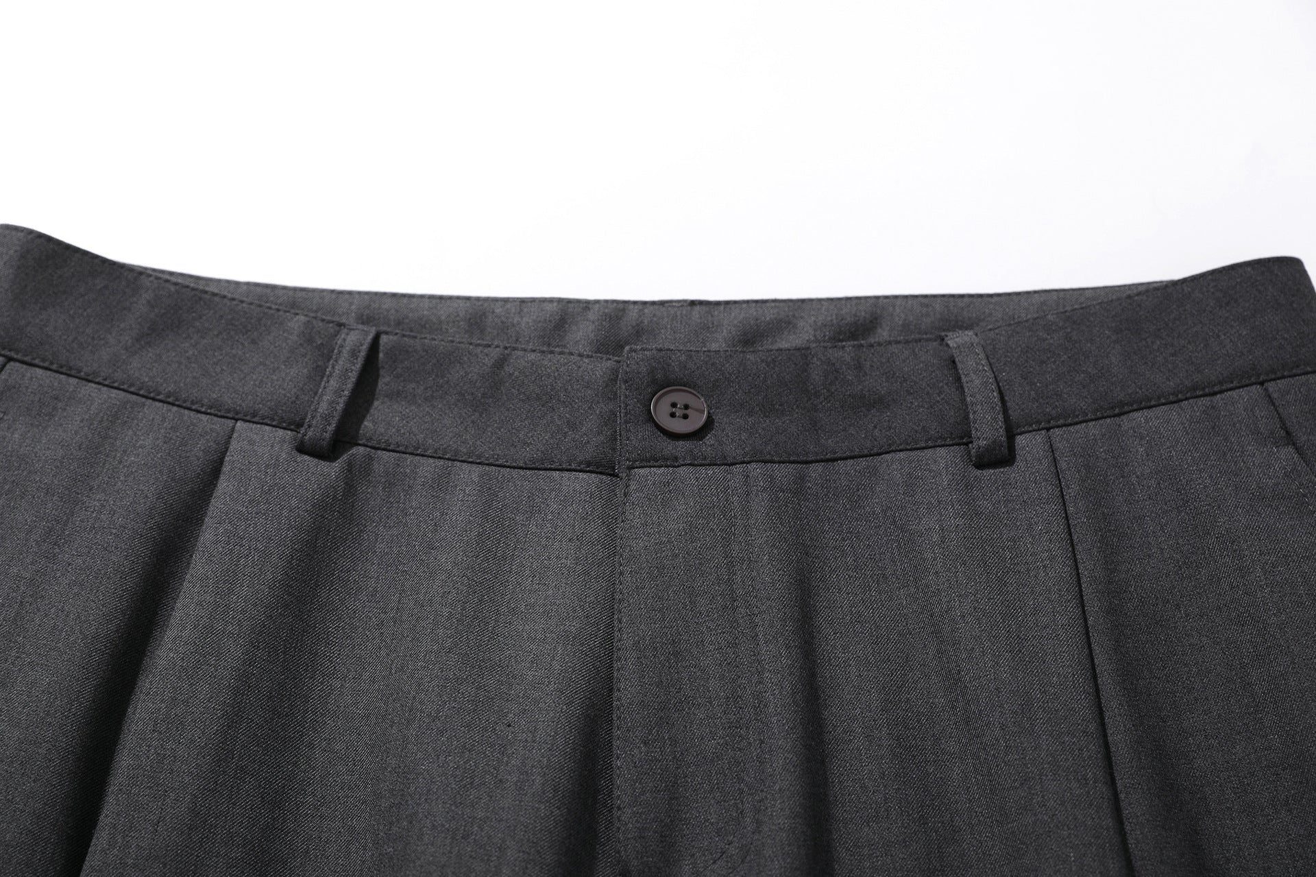 Pleats Cropped Pants