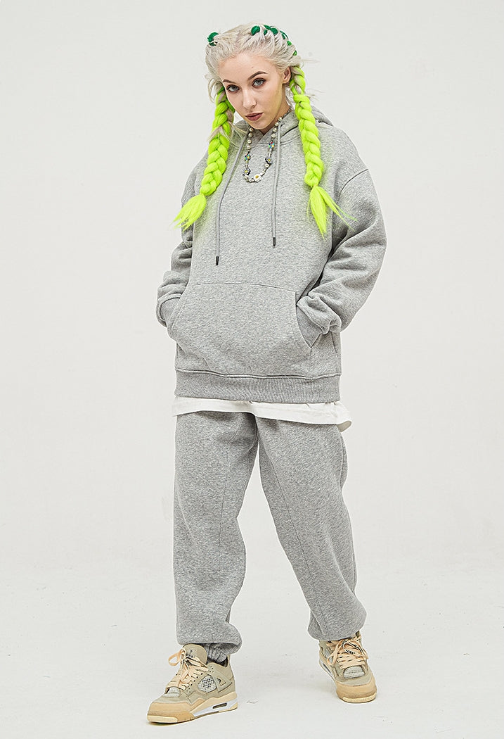 gray hoodie