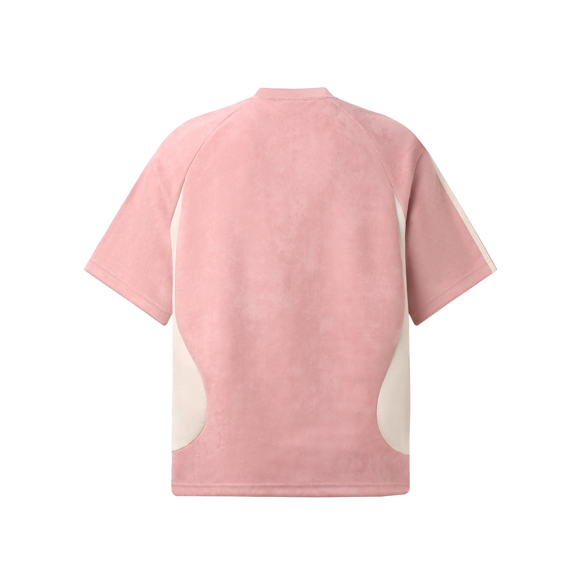 Suede Logo Oversize Short Sleeve T-Shirt
