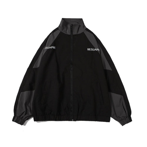 Retro windjack damesjas - M / Zwart