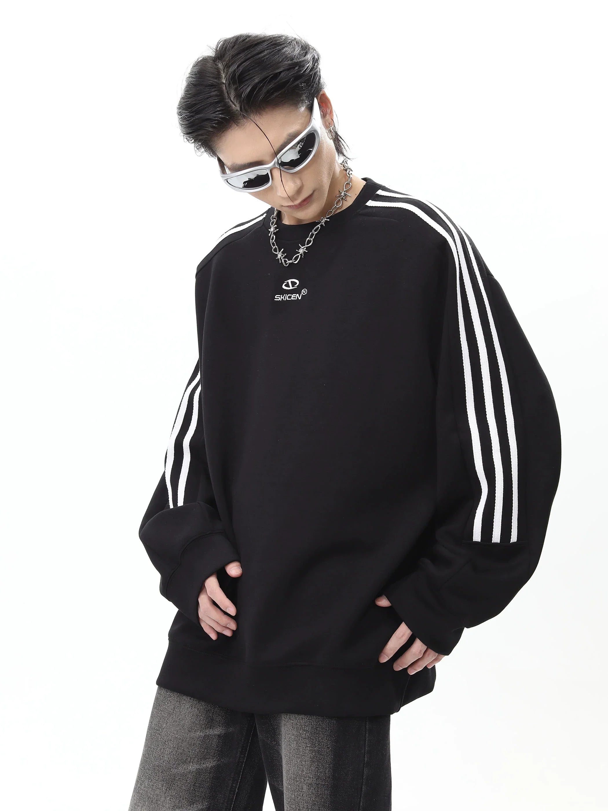 Round Neck Oversize Sweatshirt