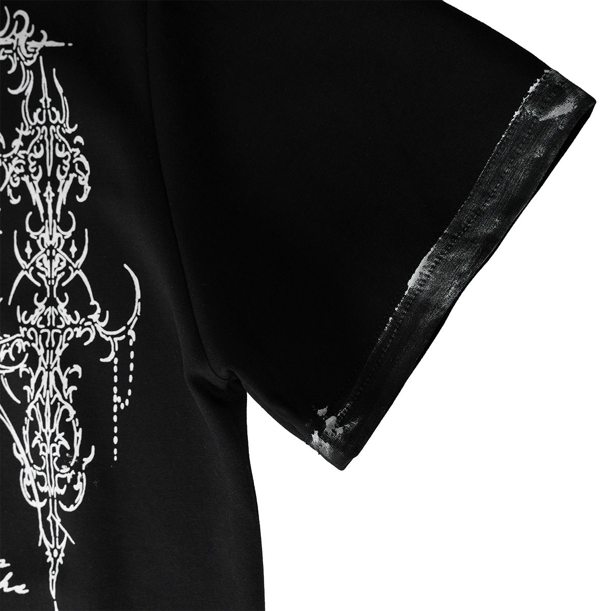 Thorn Graphic Washed Short Sleeve Polo Shirt