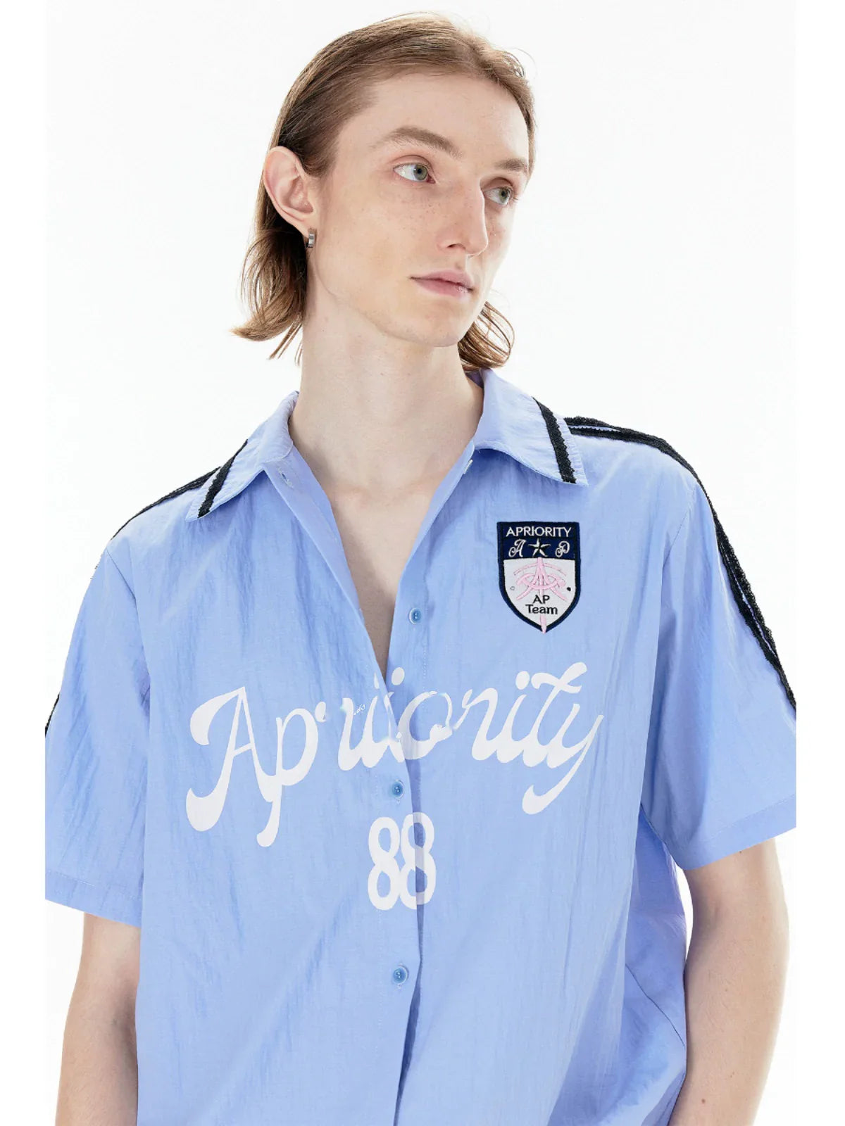 Graphic Screen Print Short Sleeve Shirt