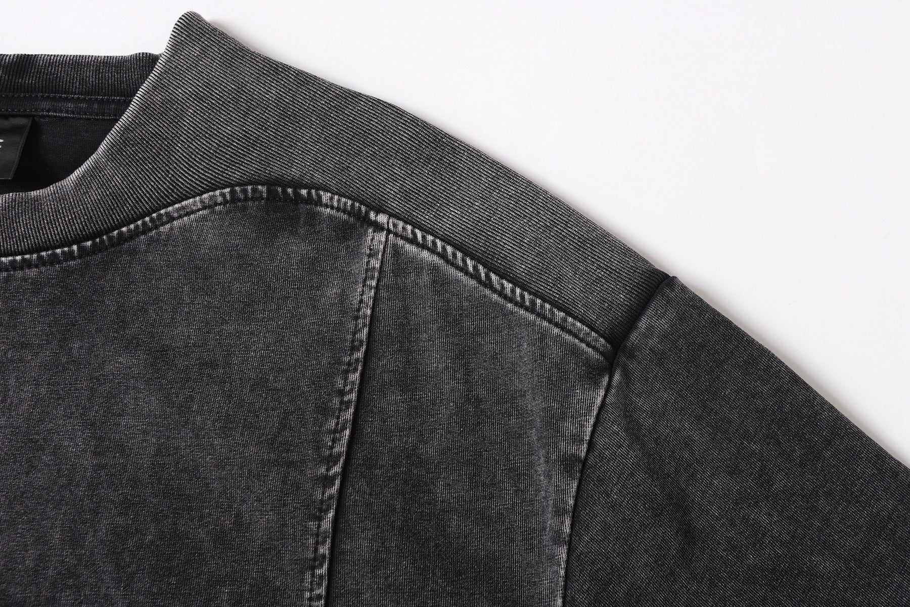 Washed Panel Short Sleeve T-Shirt