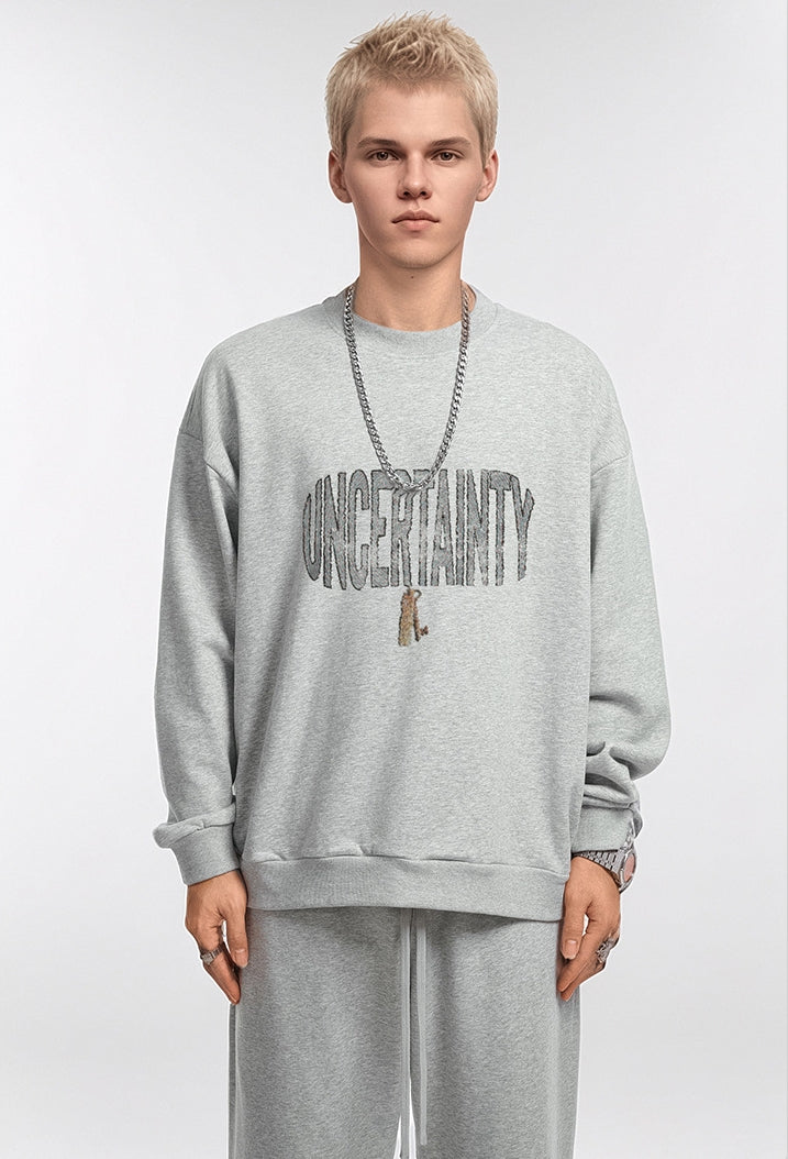 Oversize Round Neck Sweatshirt