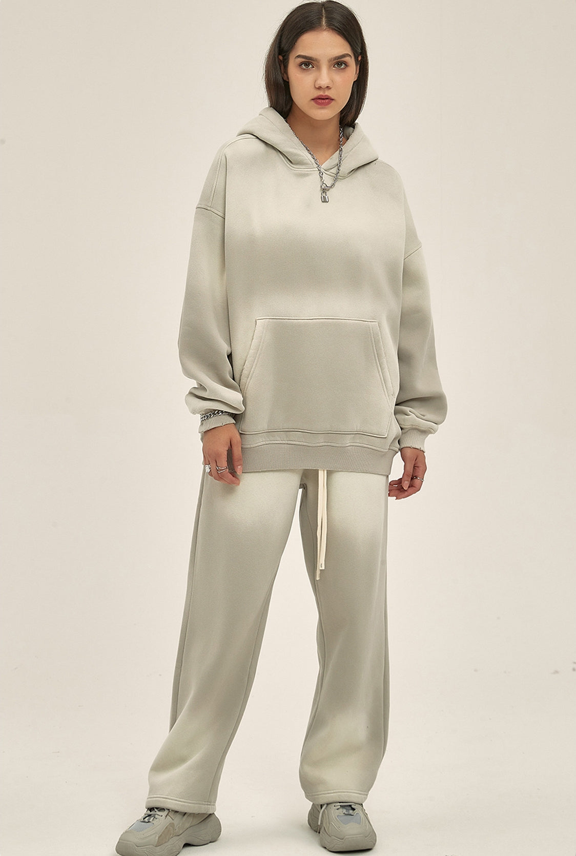 Gray pants