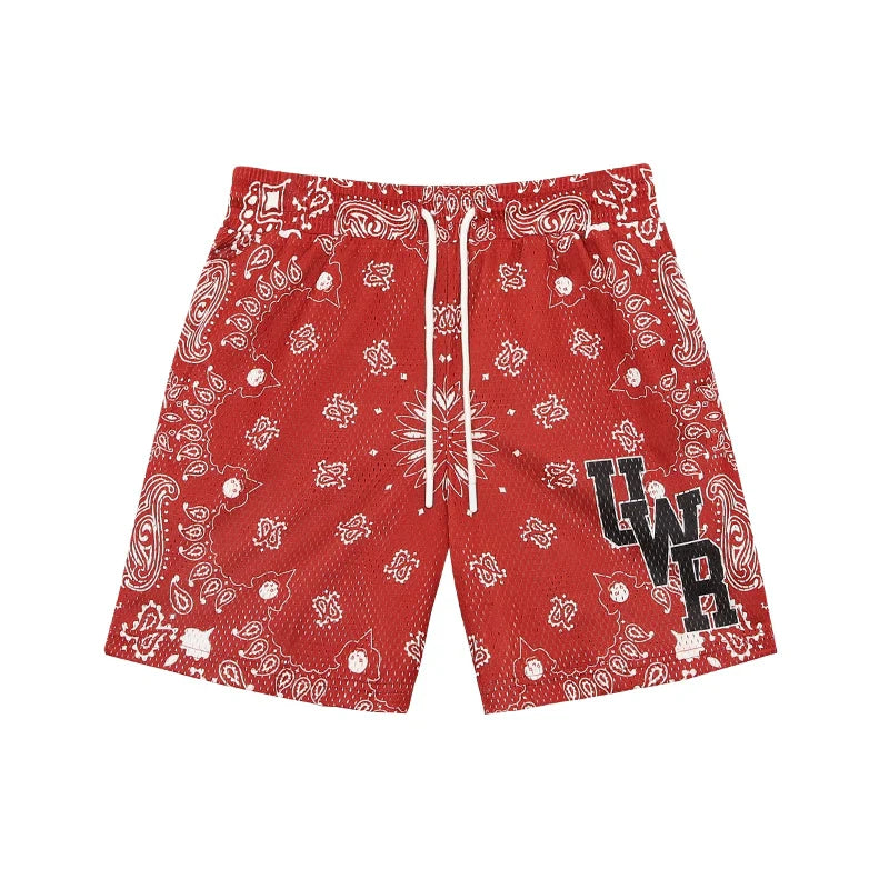 Drawstring Graphic Letter Design Sporty Short Pants
