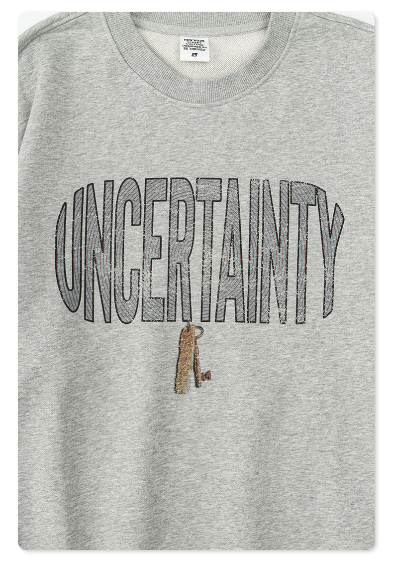 Oversize Round Neck Sweatshirt