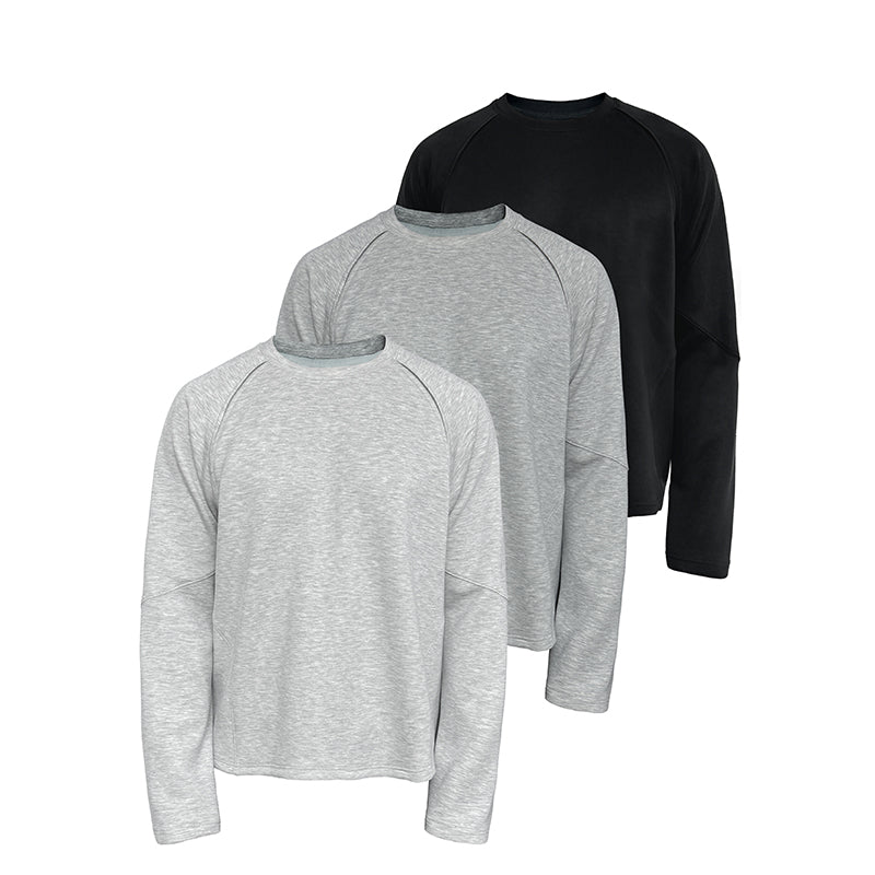 Plan Raglan-sleeve Short Sweatshirt
