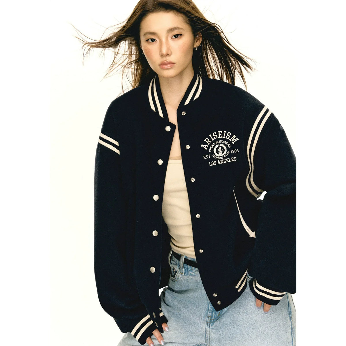 Patchwork Basball Jacket