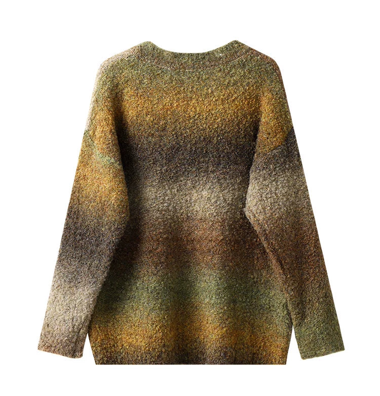 Y2K Gradient loose Sweater