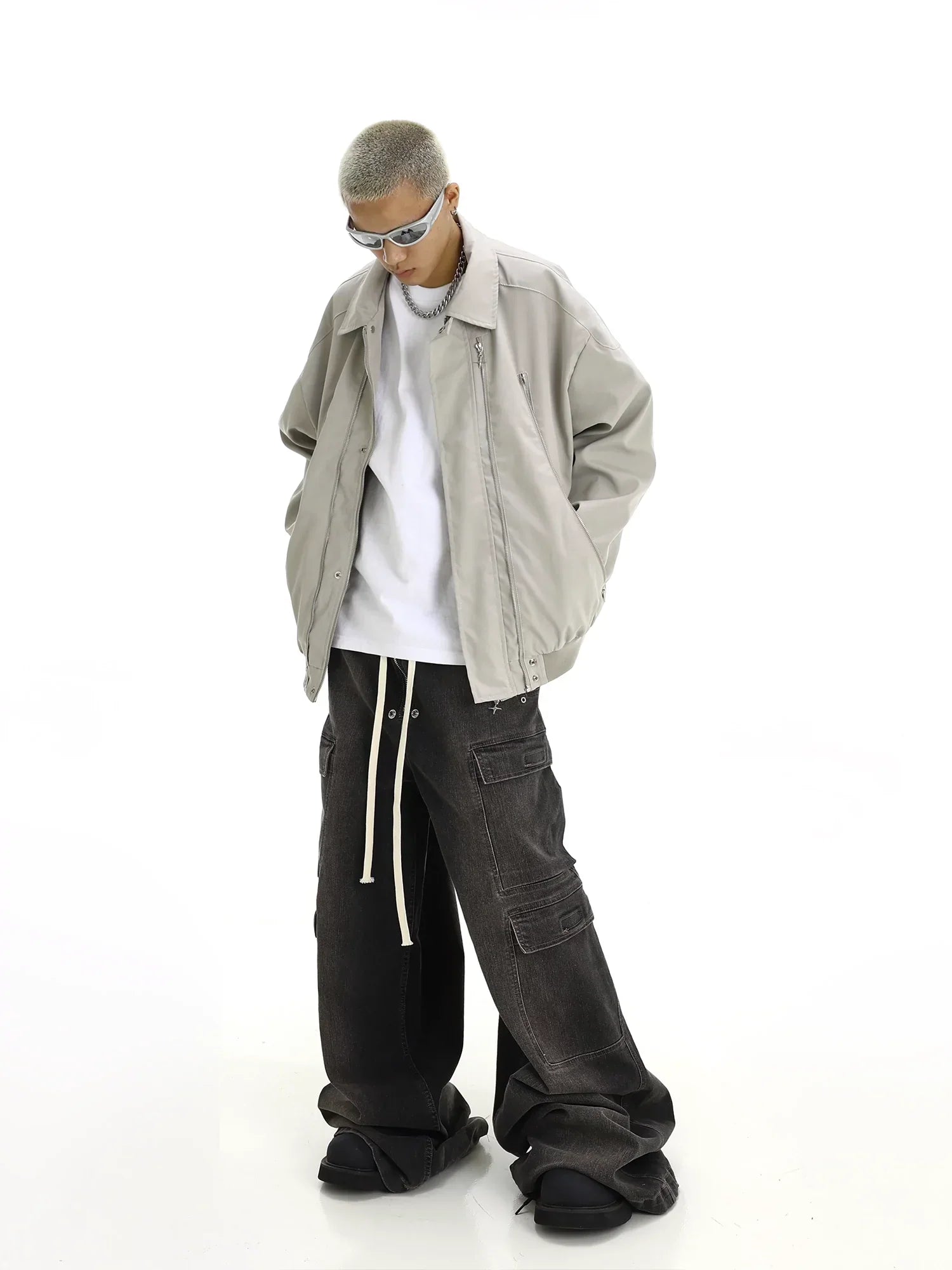 Oversize Zipper Jacket