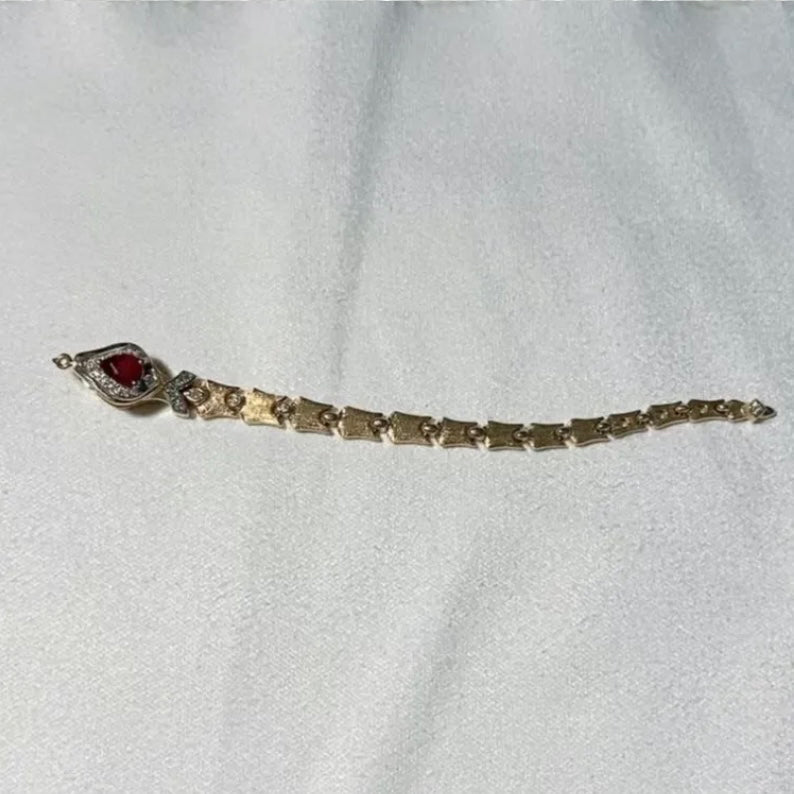 Bone Joint Snake Adjustable Ring