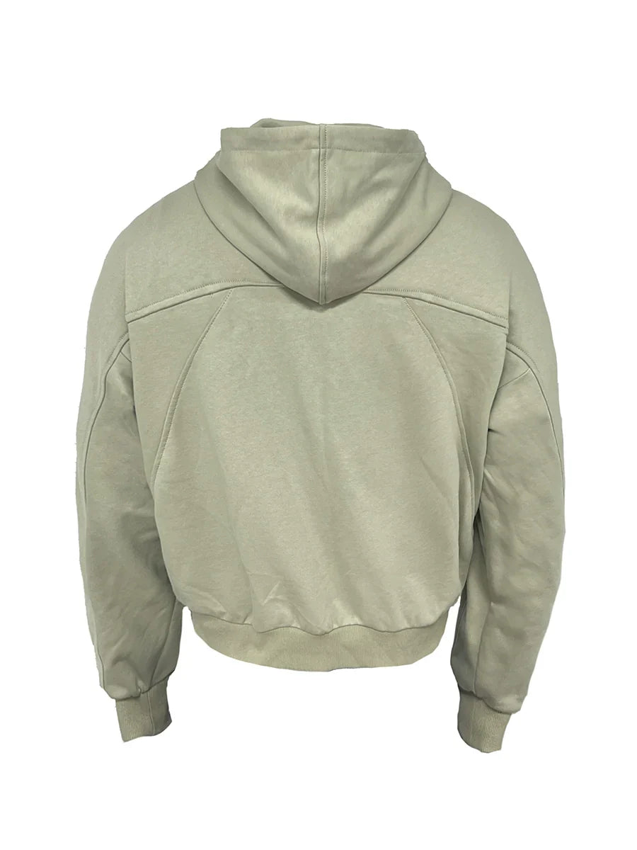 Short Zipper Hoodie
