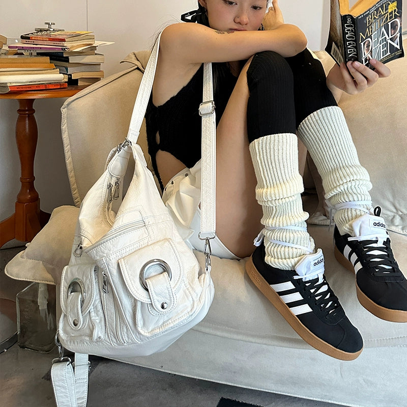 Y2K Sunlight Desired White Tote Bag