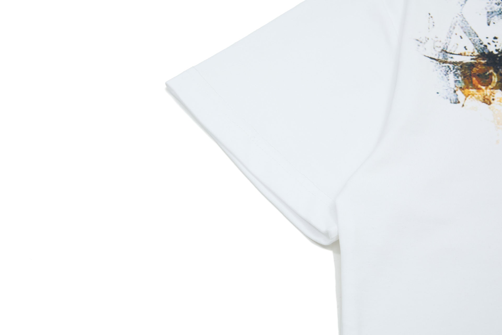 Paint Graphic Art Print Short Sleeve T-Shirt