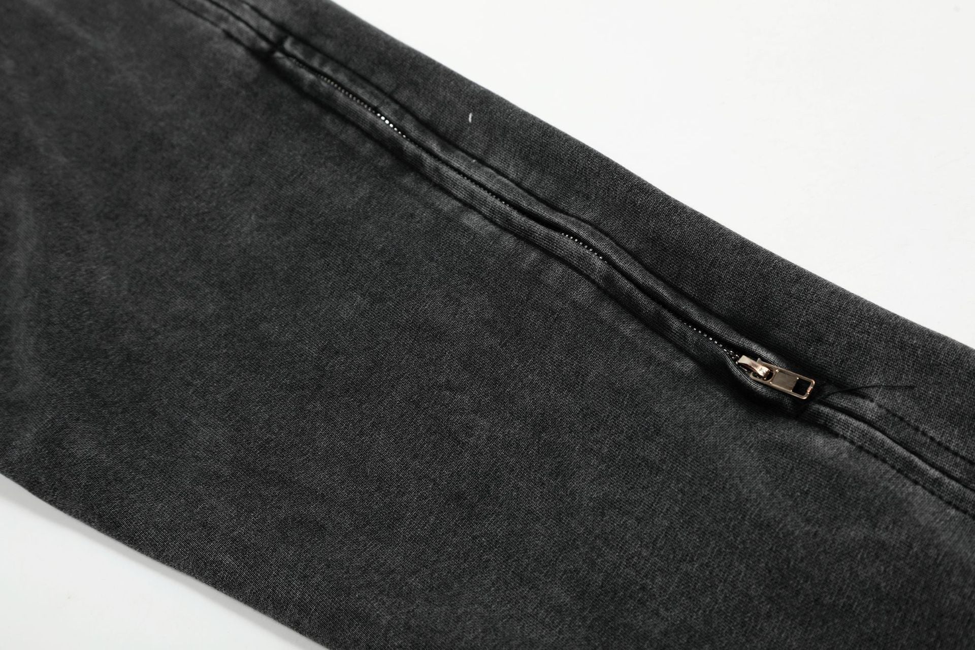 Heavyweight Washed Zipper Hoodie