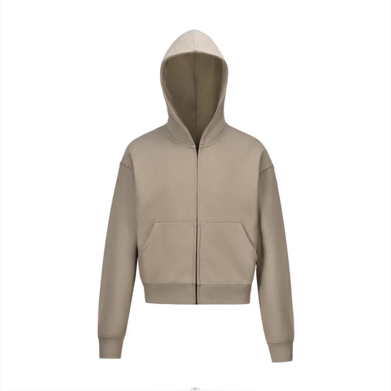 Short Zipper Hoodie