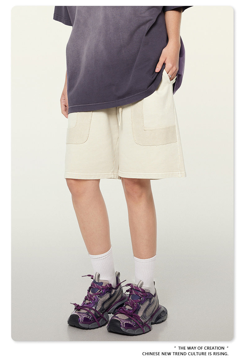 Washed Heavyweight Short Sleeve T-Shirt & Short Sweatpants Setup