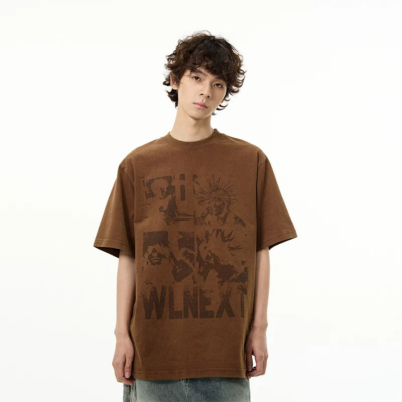 Round Neck Short Sleeve T-Shirt