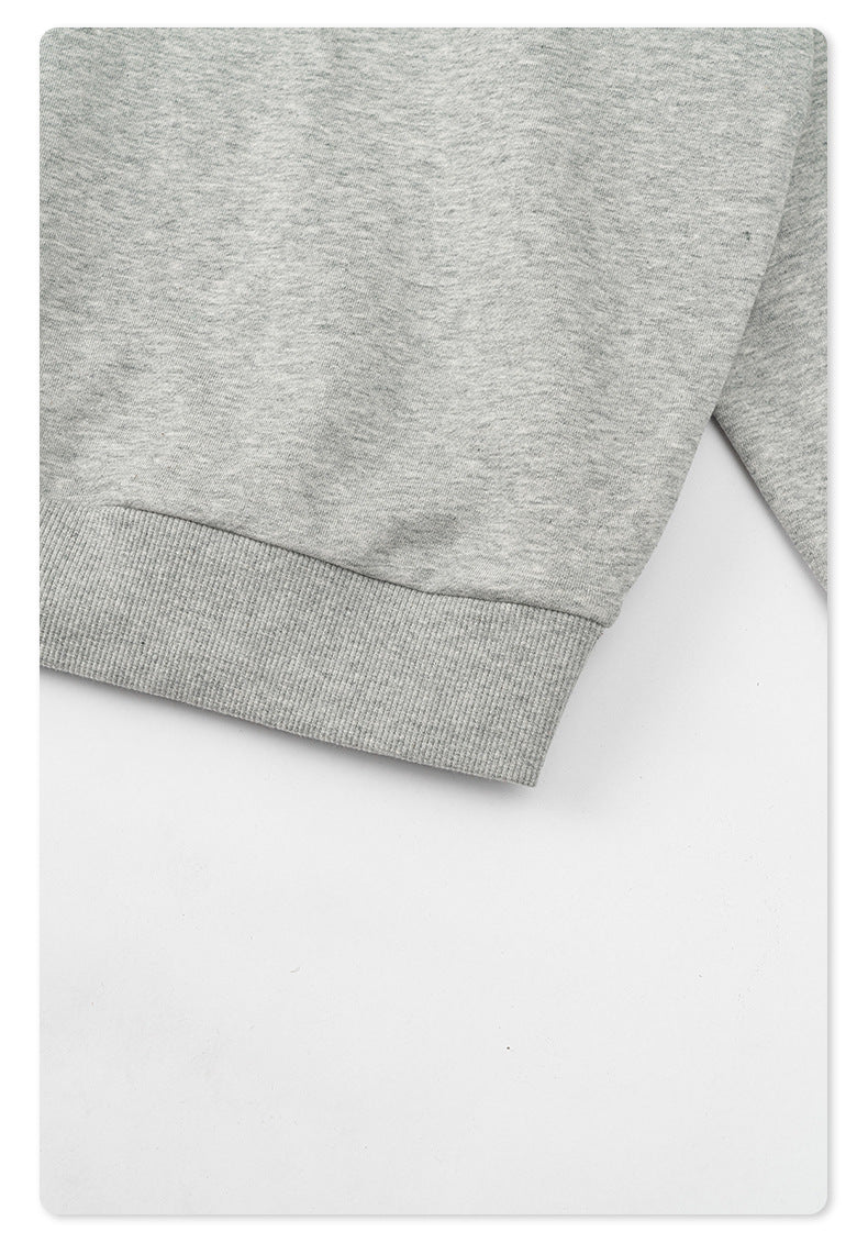 Oversize Round Neck Sweatshirt