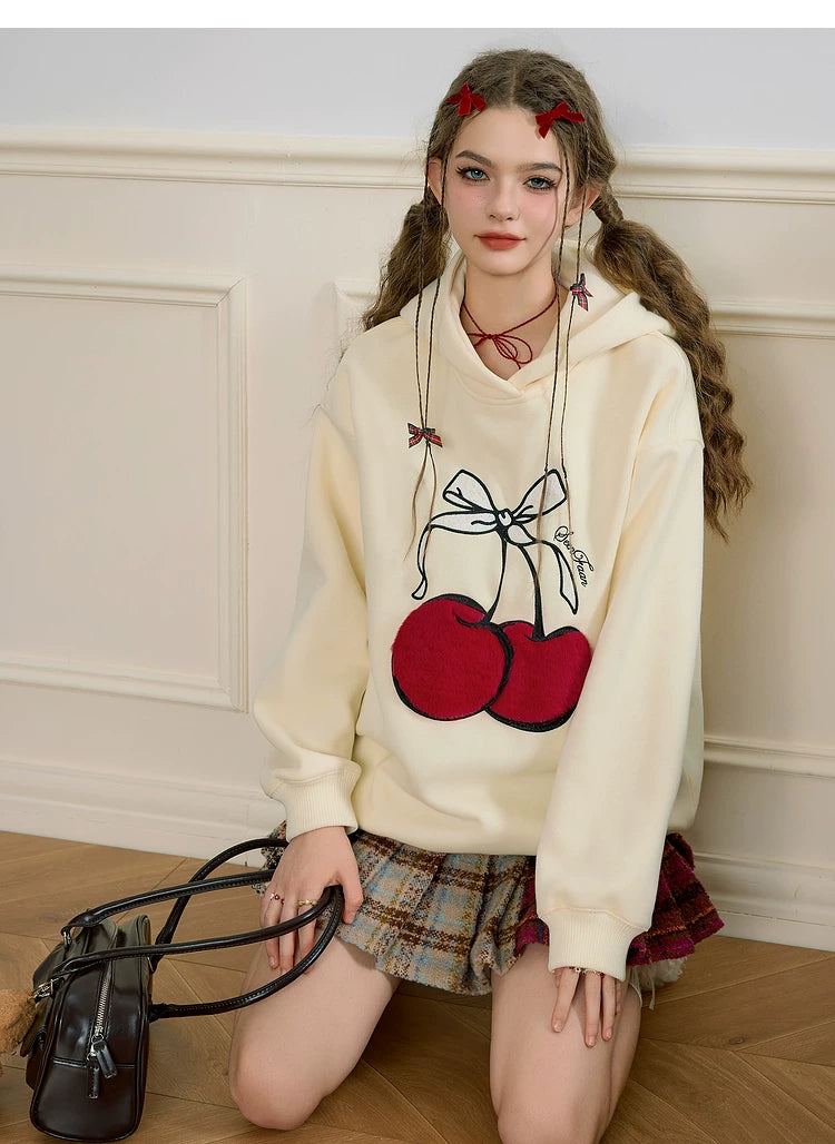 Fleece Linning Oversize Pullover Hoodie
