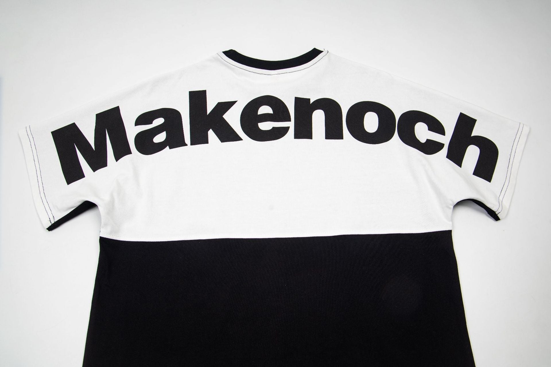 Letter Print Patchwork Oversize Short Sleeve T-Shirt