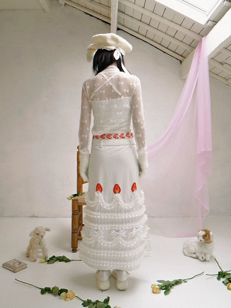 Layered Ruffle Cake Skirt
