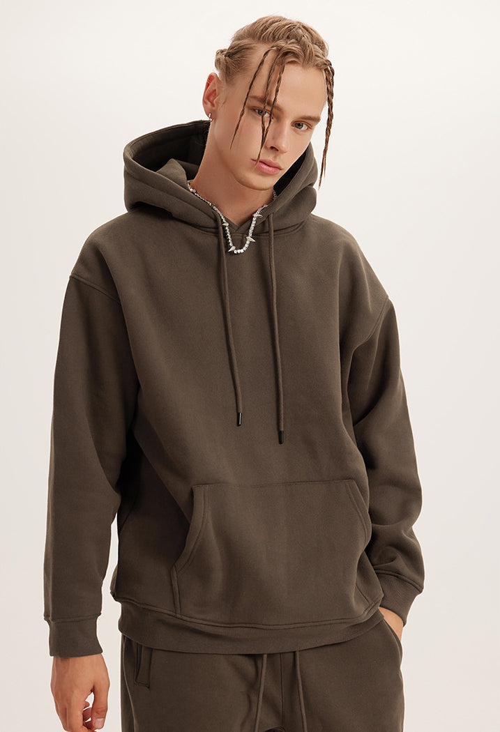 dark brown hoodie