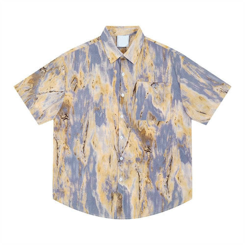 Camisa de Verão Tie-Dye Wasteland - M / Roxo