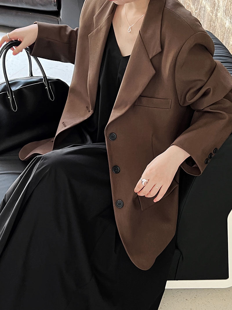 Casual Long-Sleeved Blazer