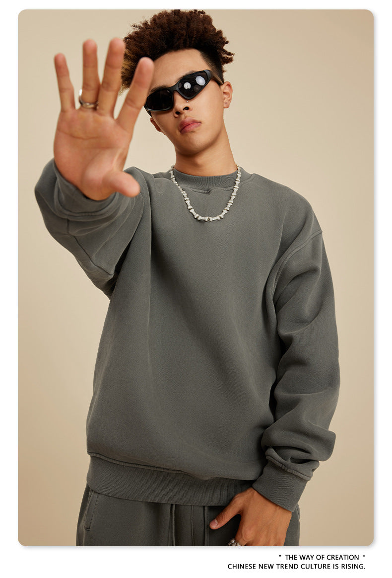 Oversize Washed Sweatshirt