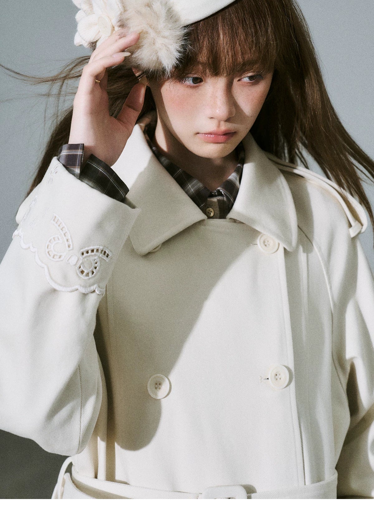 Double-Breasted Trench Coat
