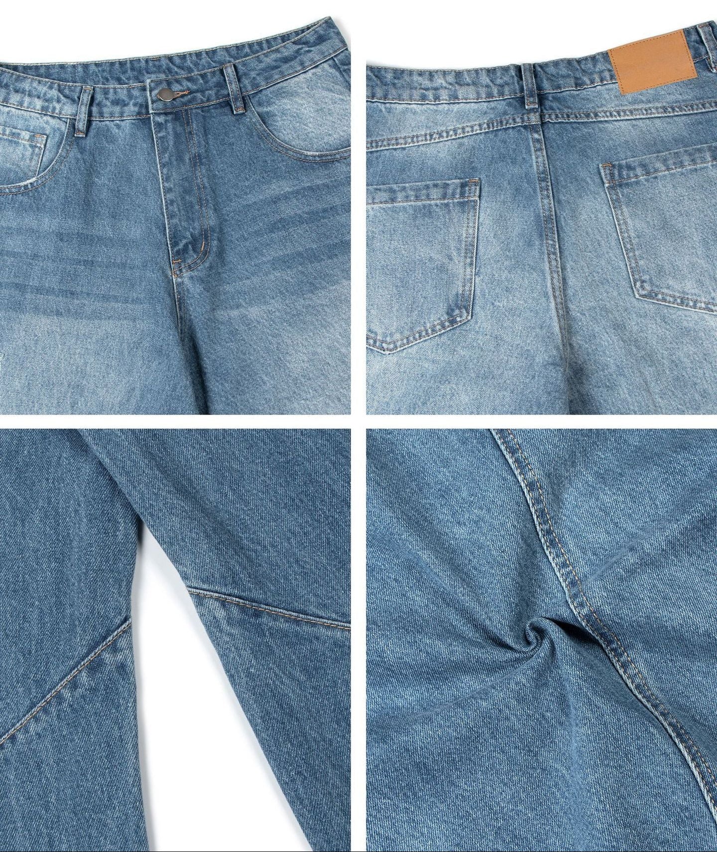 Distressed Ripped Baggy Jeans