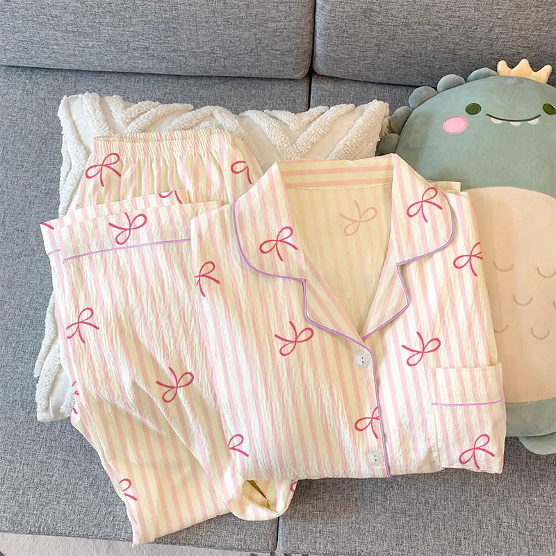 Pinky Ribbon Pajamas