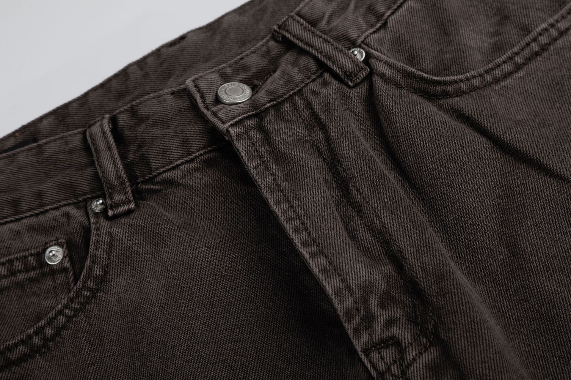 Washed Fade Wide Leg Denim Jeans