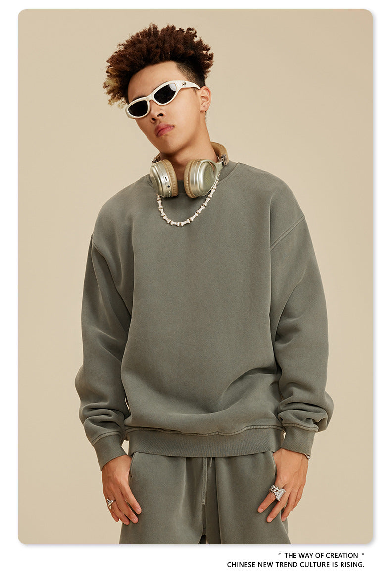 Oversize Washed Sweatshirt