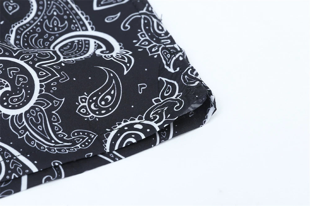 Short à fleurs de cajou