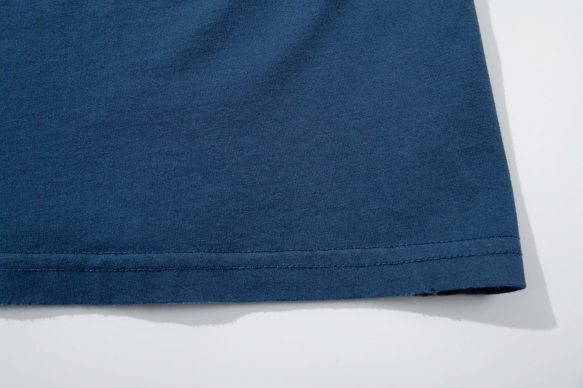 Portrait Print Damage Short Sleeve T-Shirt