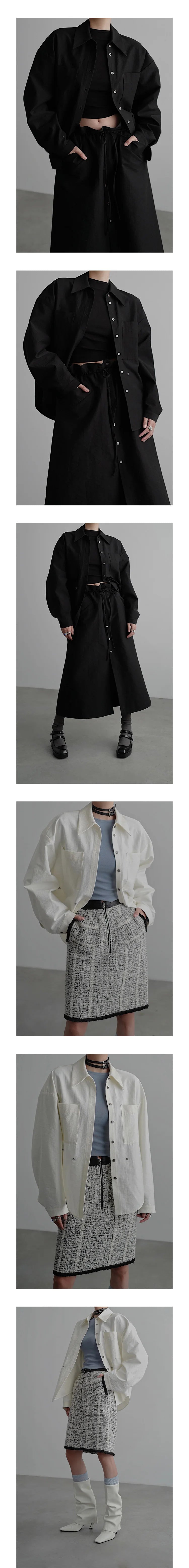 Two-Wear Knit Long Sleeve Top