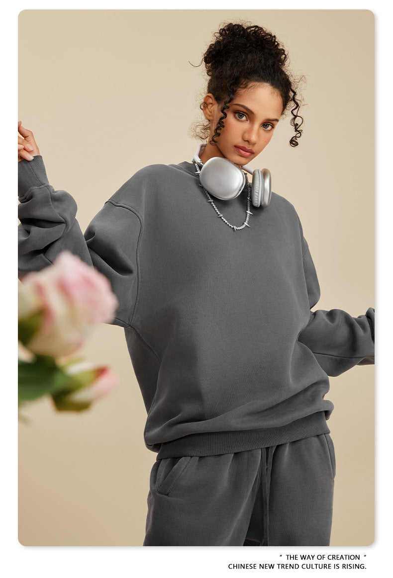 Oversize Washed Sweatshirt