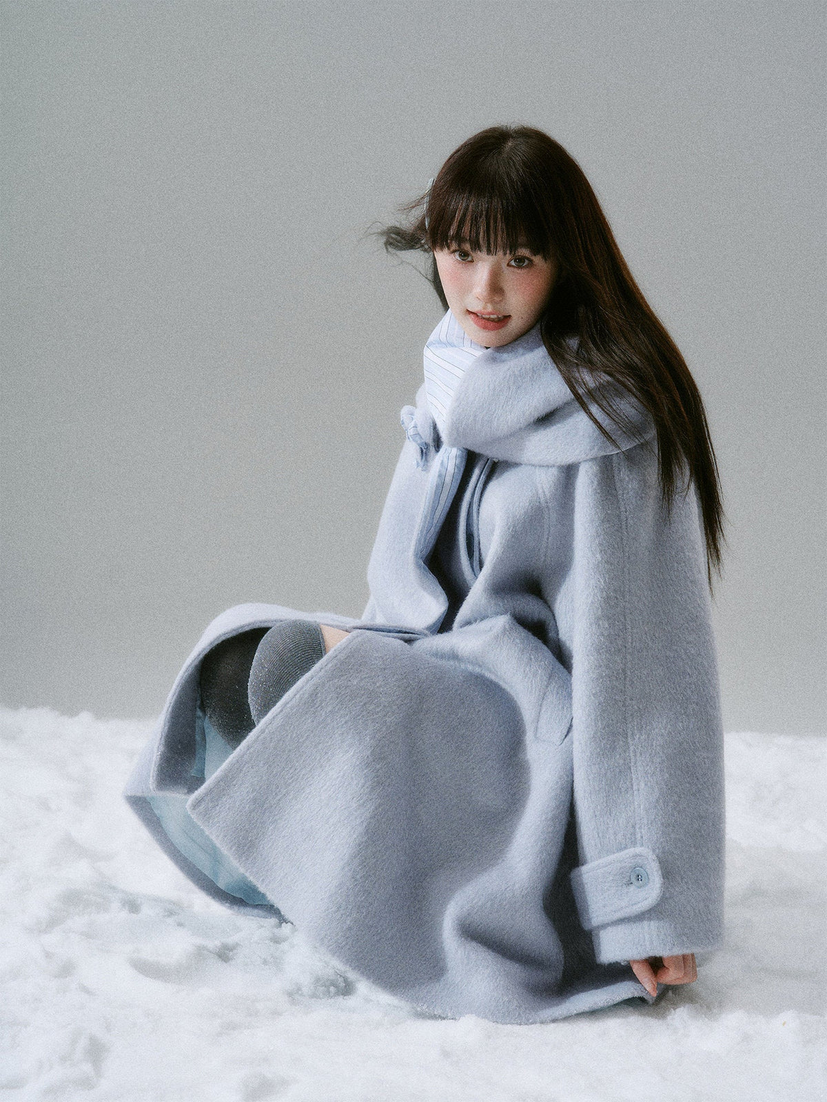 Flower Accent Coat