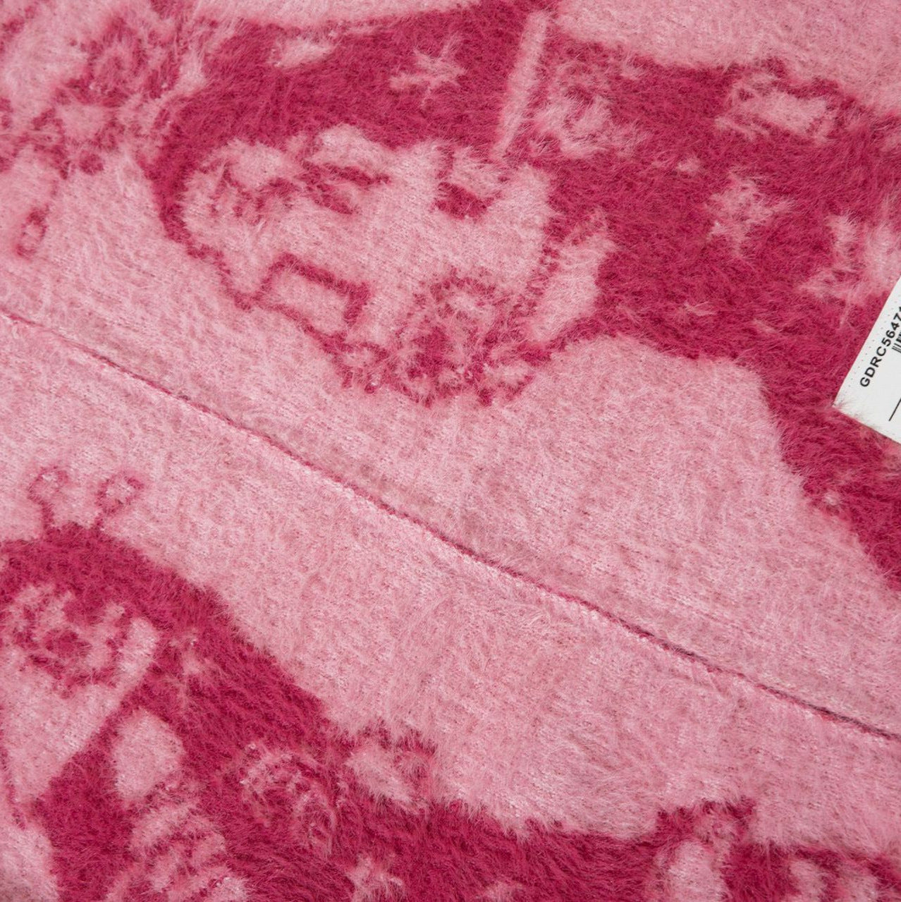 Suéter suelto de jacquard de anime