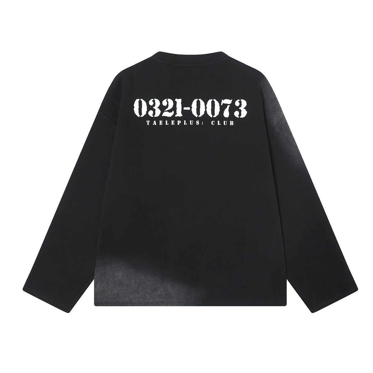 Portrait Logo Print Long Sleeve T-Shirt