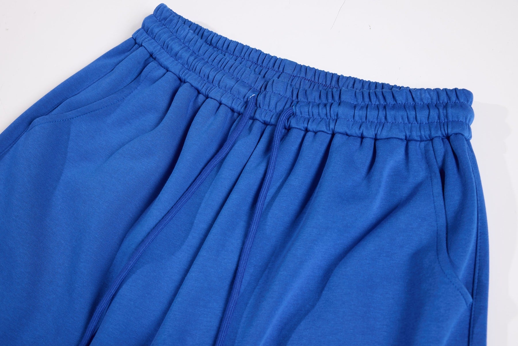 Sporty Stripe Panel Wide Leg Sweatpants