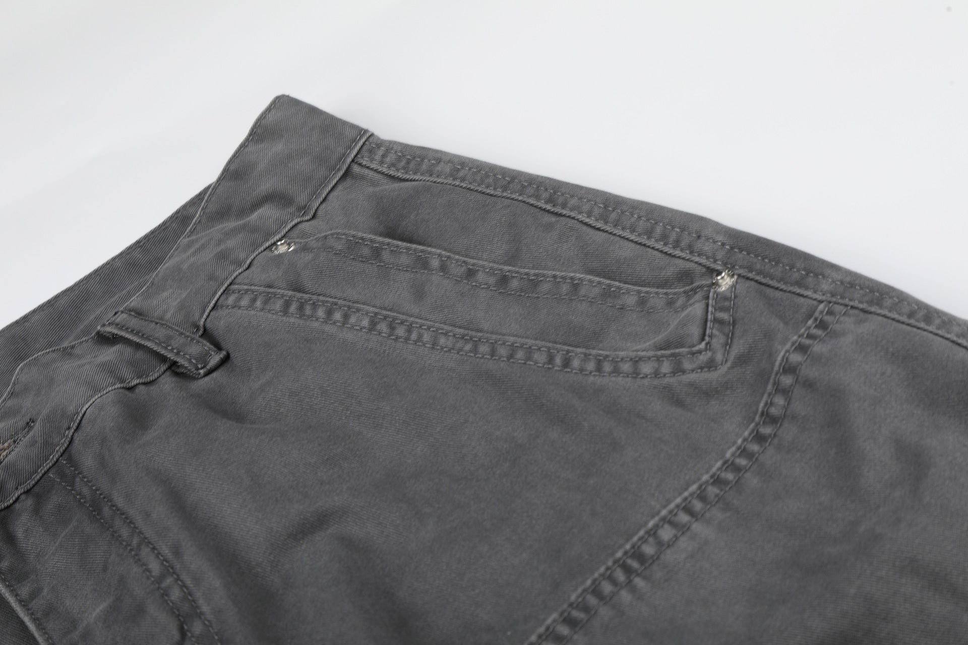 Washed Cargo Jort