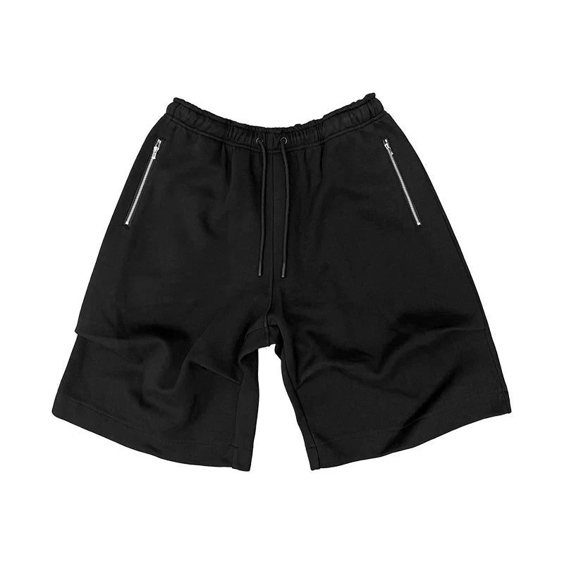 Zipper Design Air Layer Short