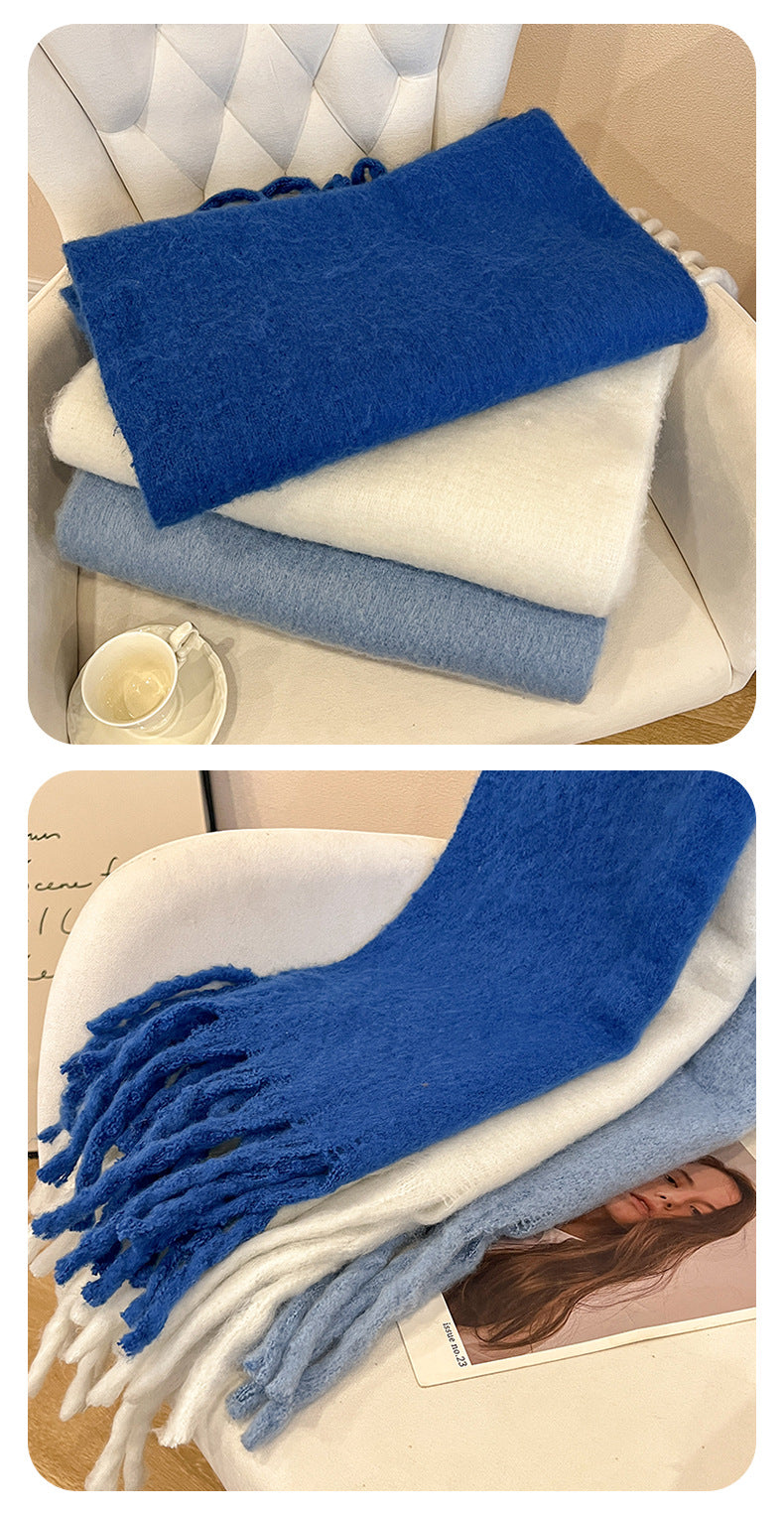 Versatile Warm Crushed shawl